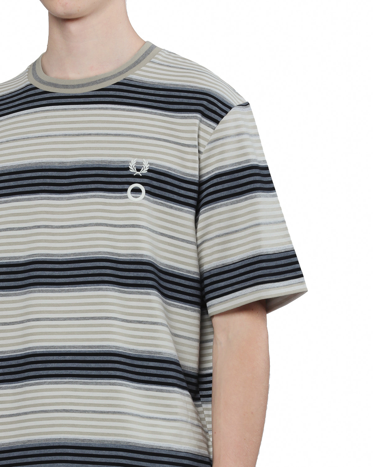 X Craig Green striped overprint t-shirt