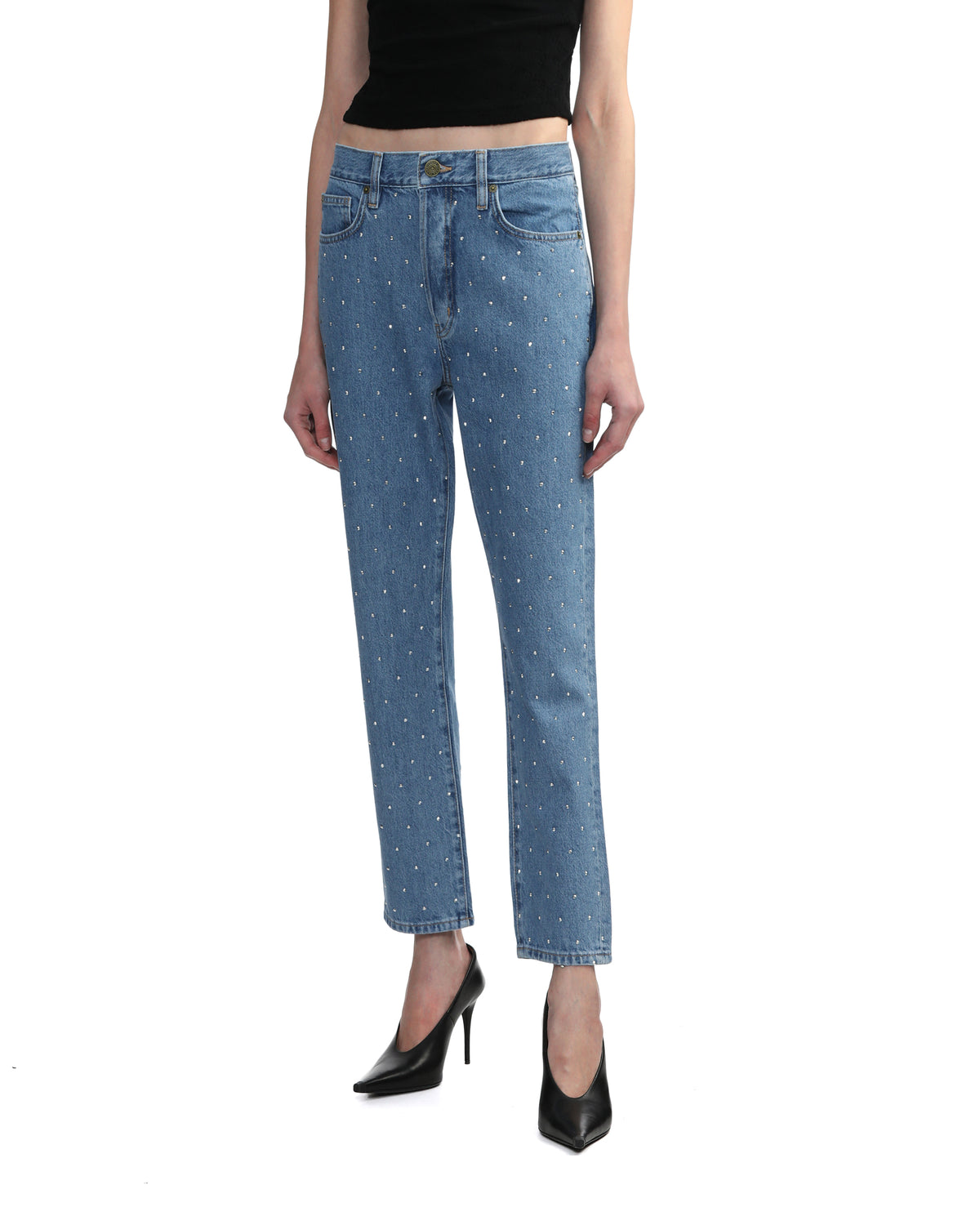 Atelier embellished Le mec jeans