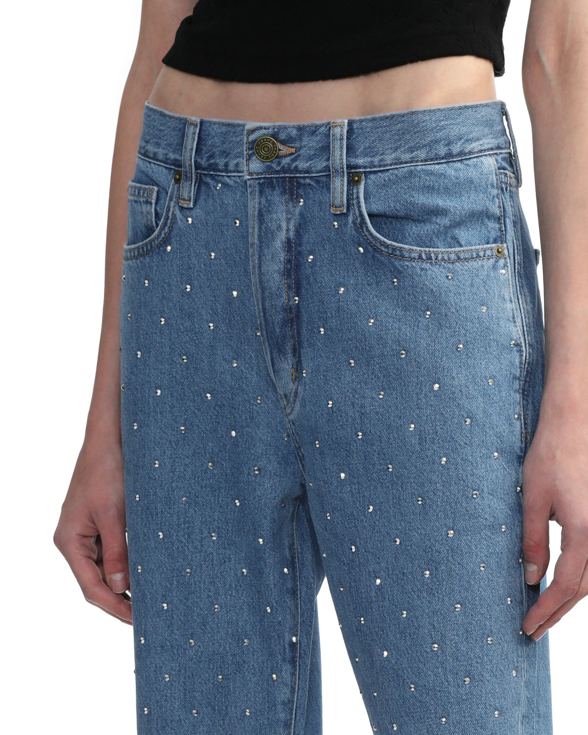 Atelier embellished Le mec jeans