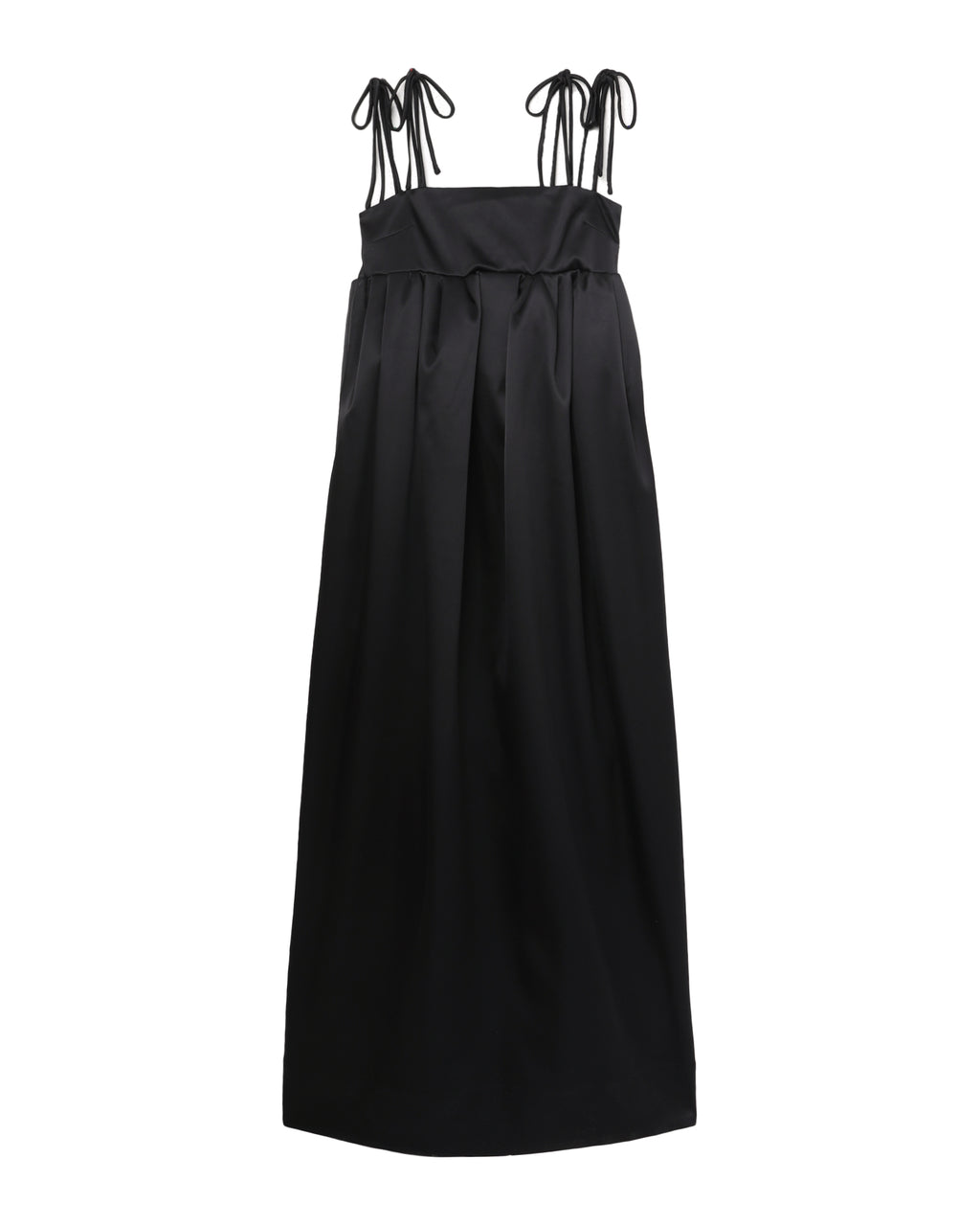 Double satin string dress