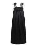 Double satin string dress
