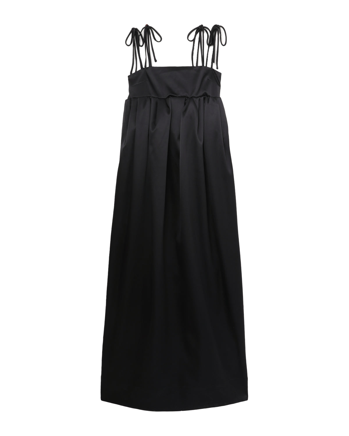 Double satin string dress