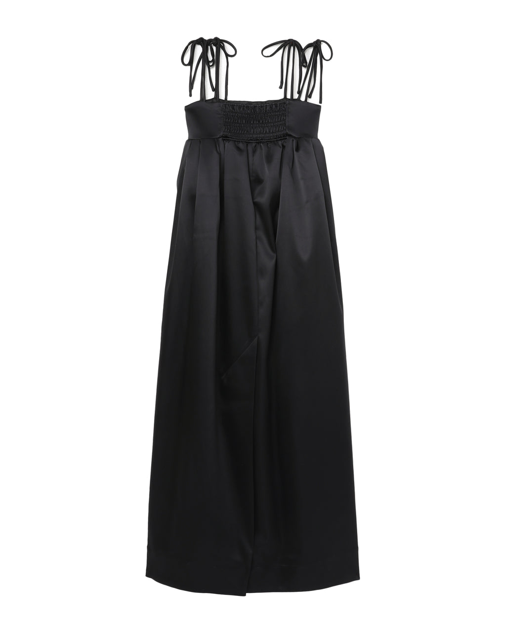 Double satin string dress