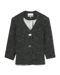 Fitted wool blazer