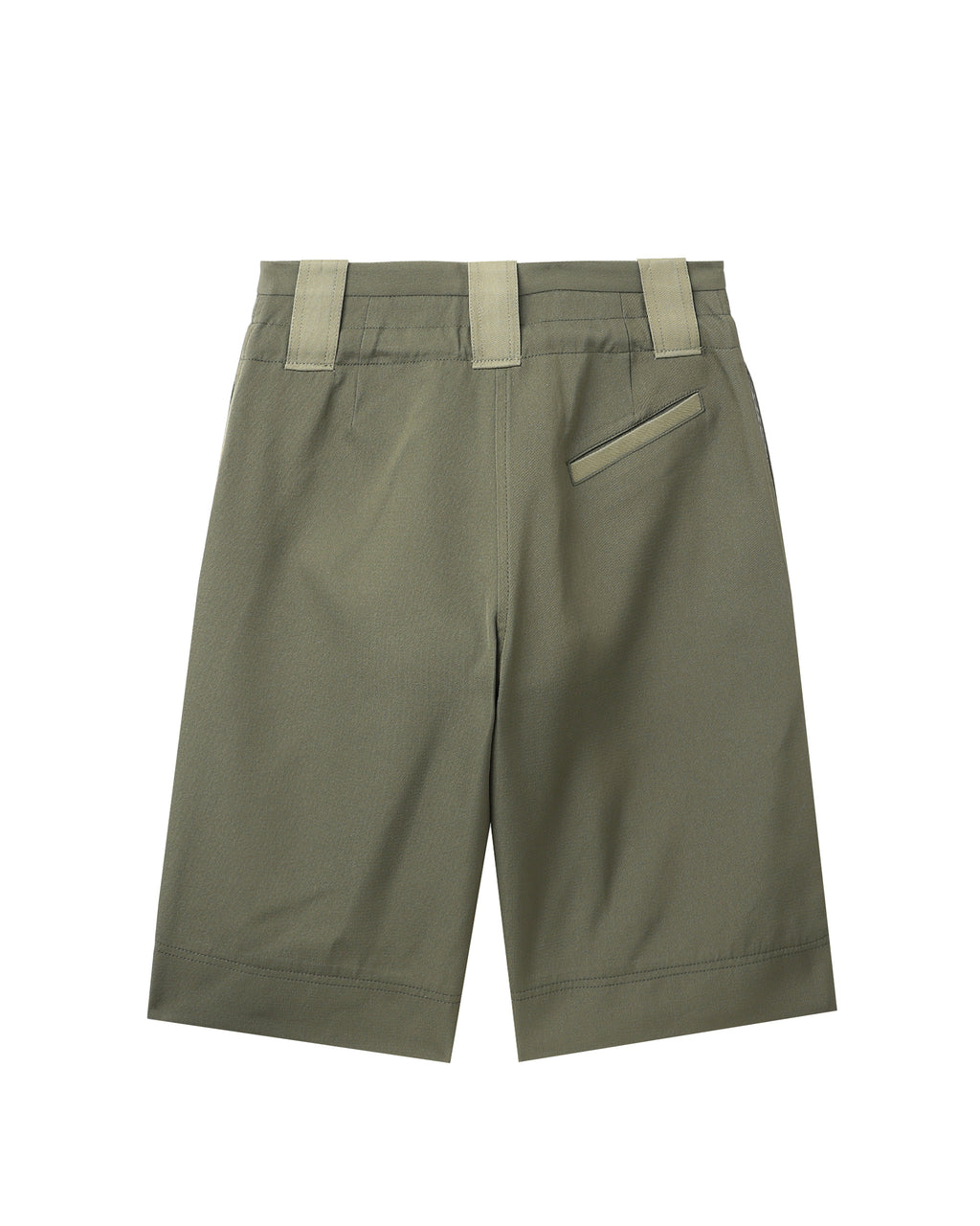 Heavy twill wide shorts