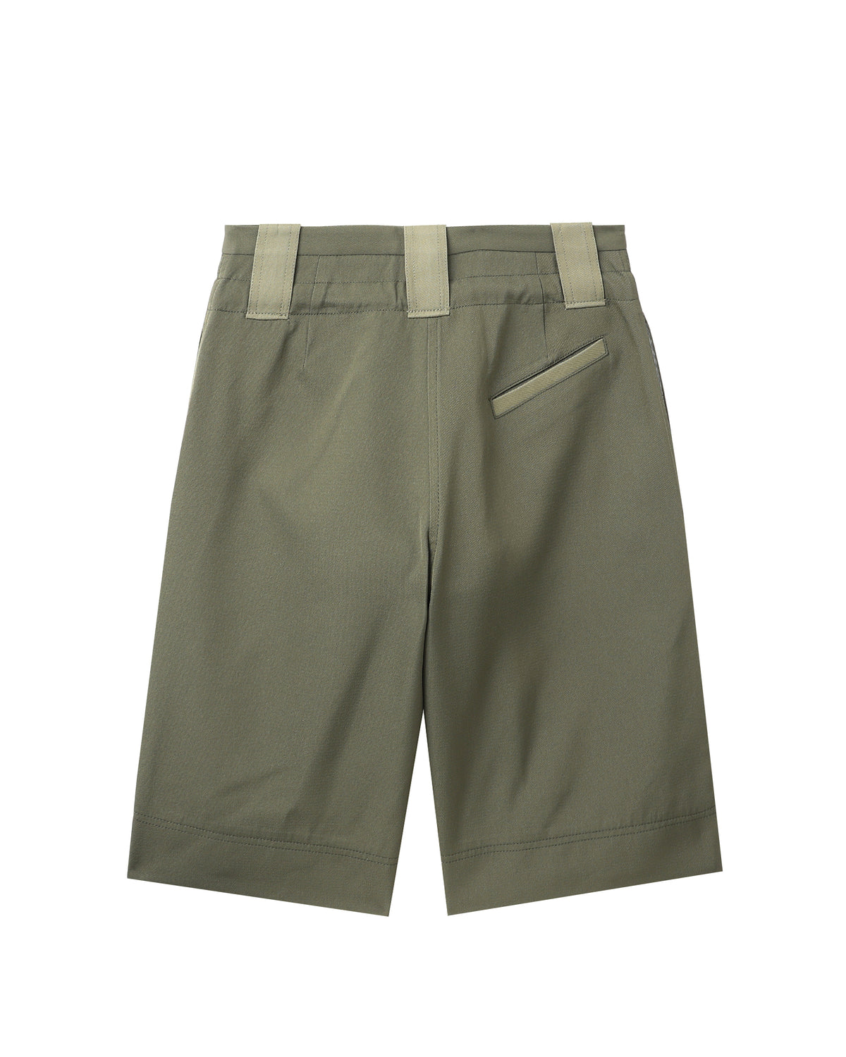 Heavy twill wide shorts