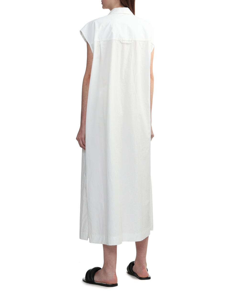 Cotton shirt dress