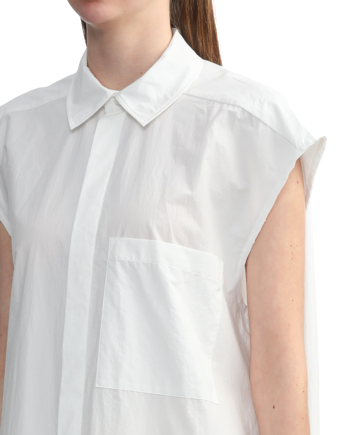 Cotton shirt dress