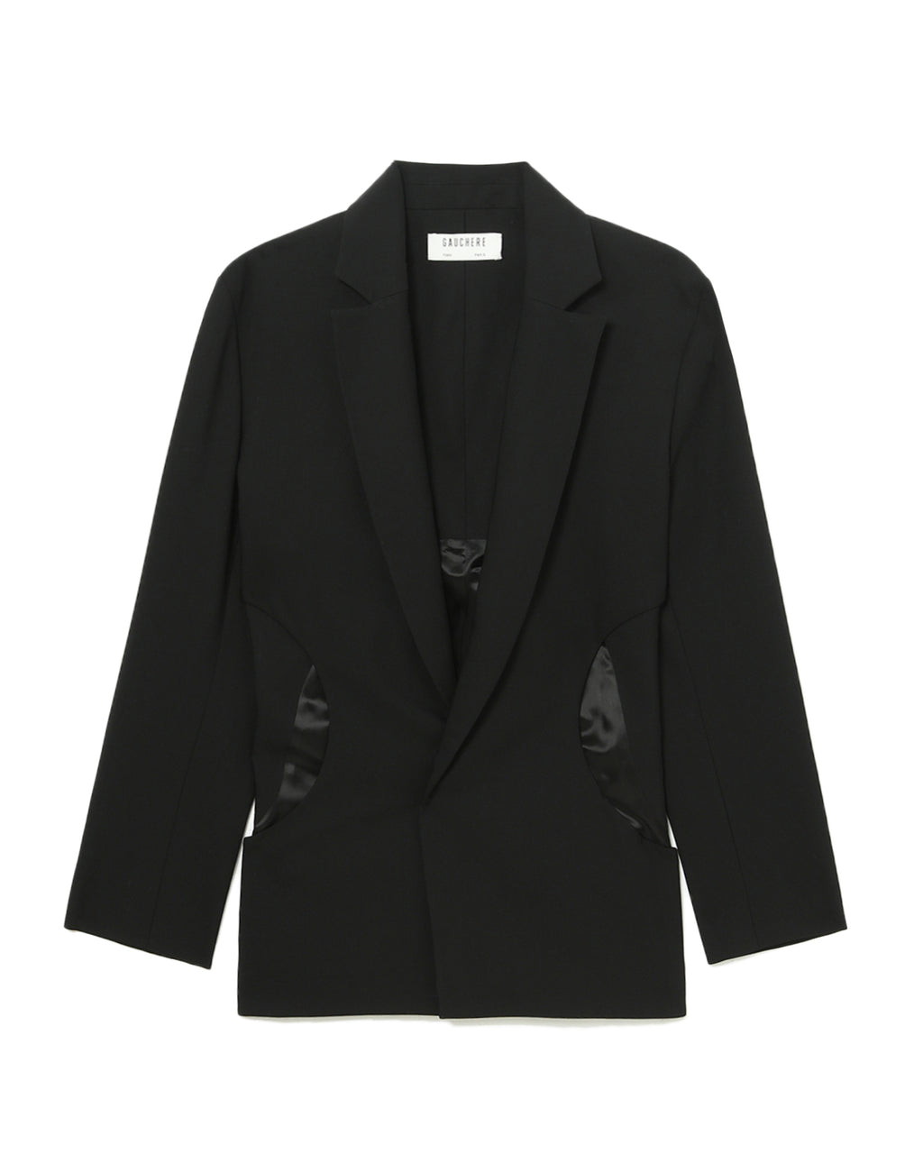 Cut-out blazer