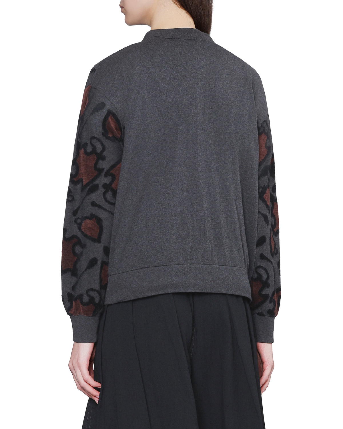 Printed cardigan