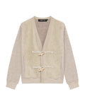 V-neck cardigan