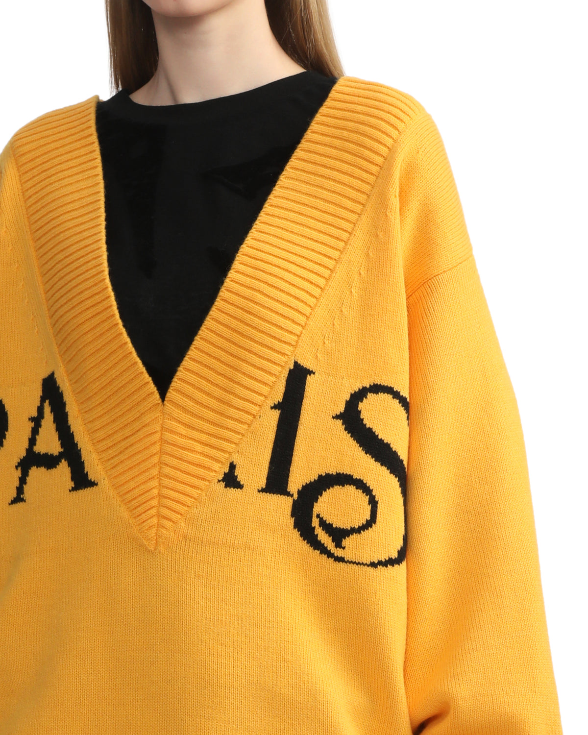 Paris v-neck knit pullover