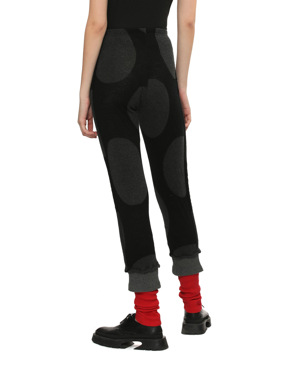 Layered dot leggings