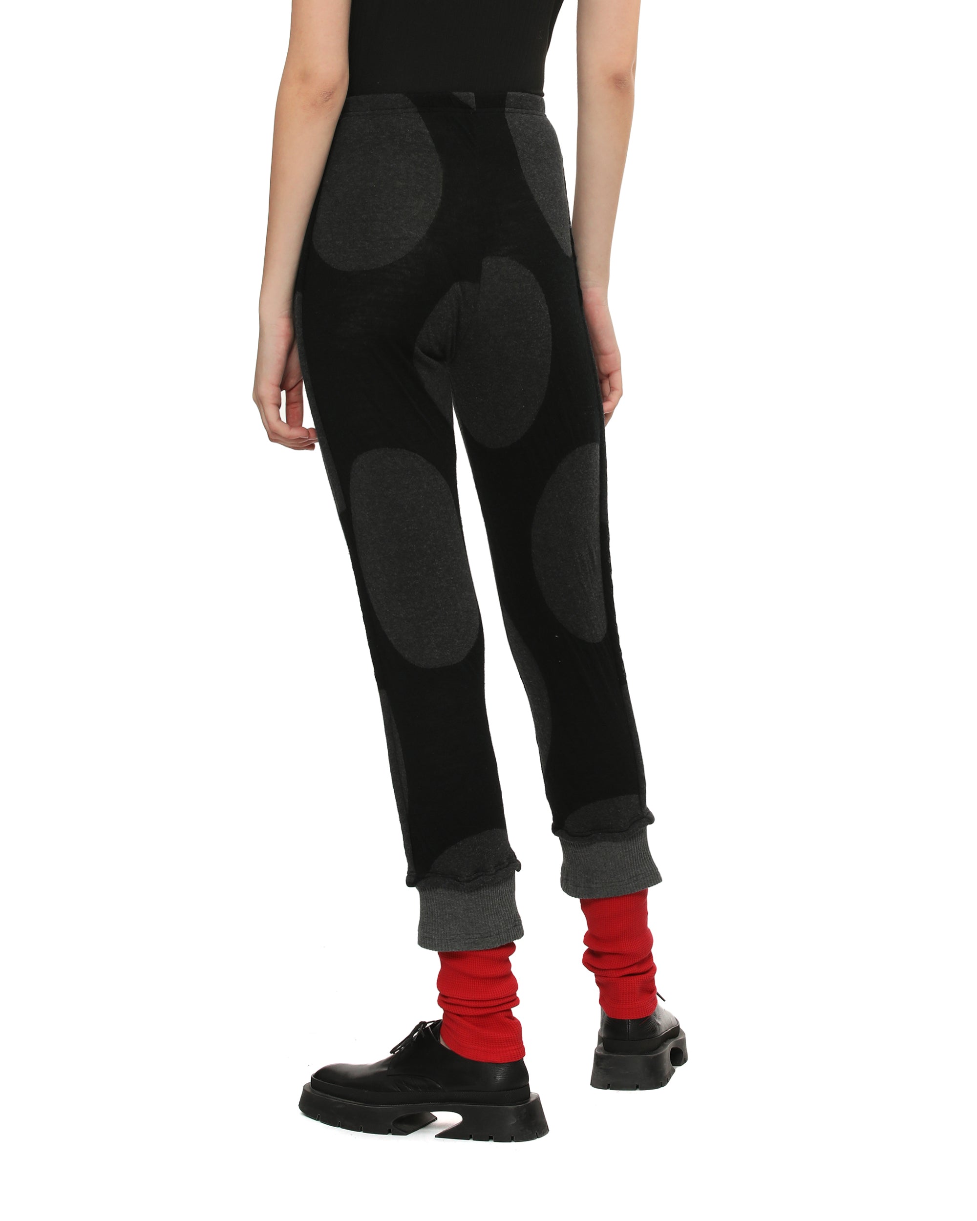 Layered dot leggings