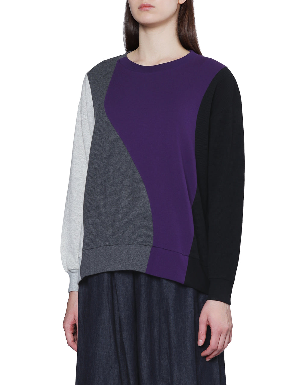 Panelled sweatshirt