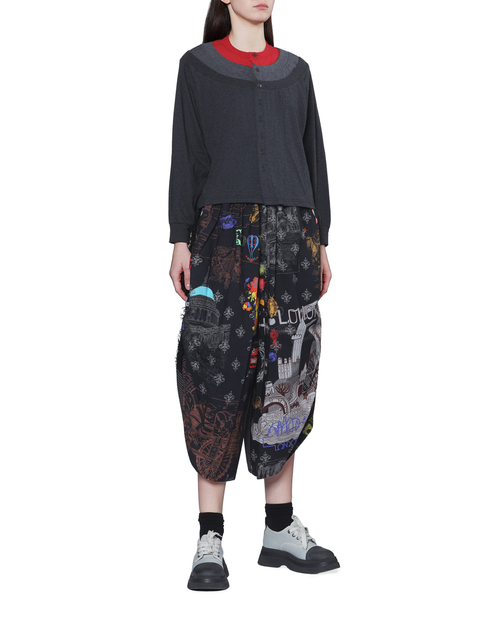 Printed pants