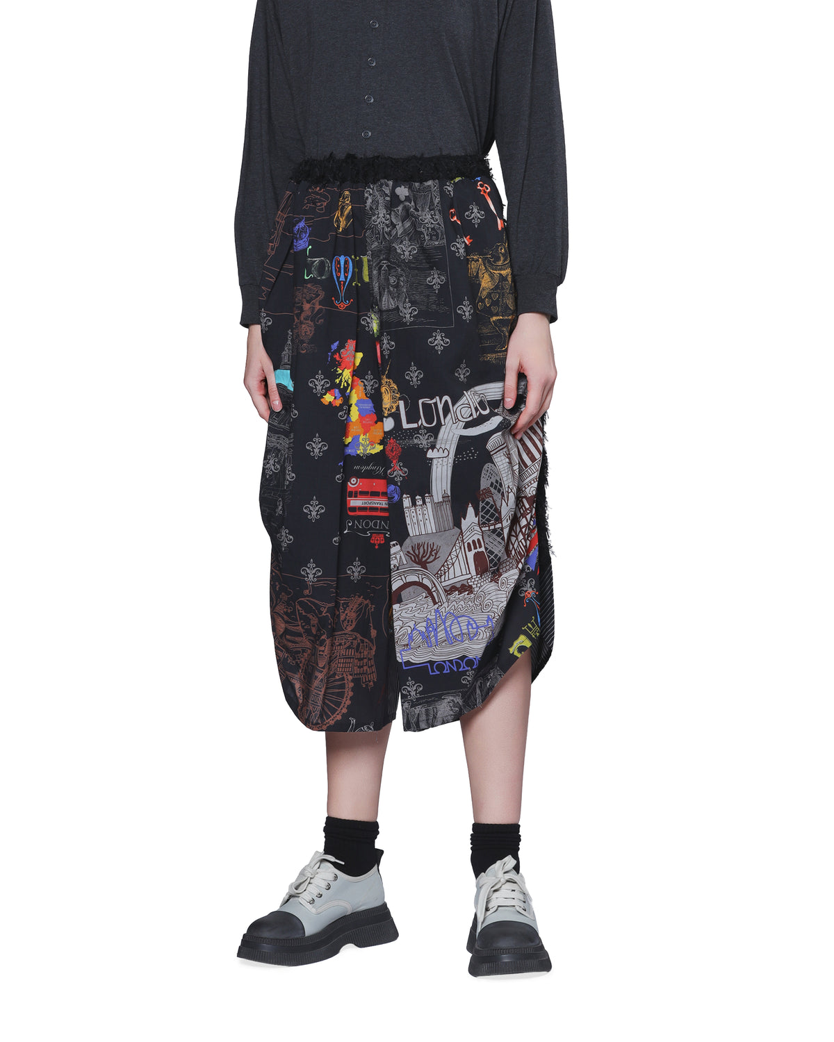 Printed pants