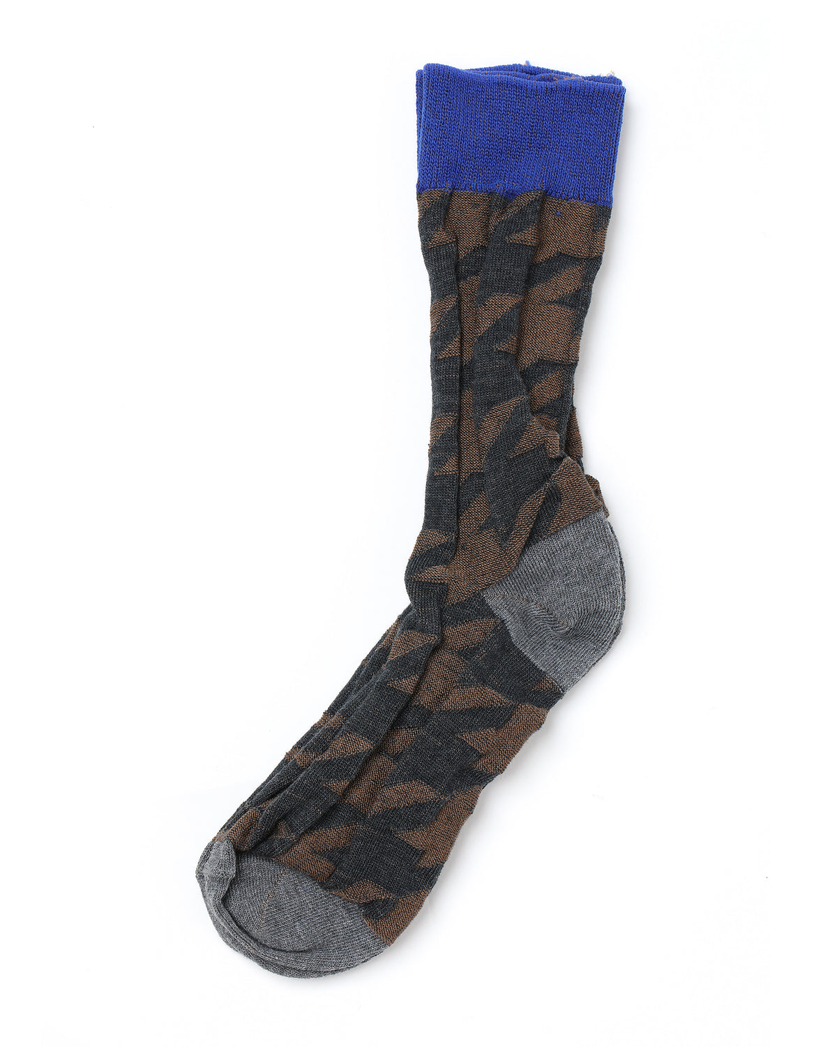 Geometric pattern socks