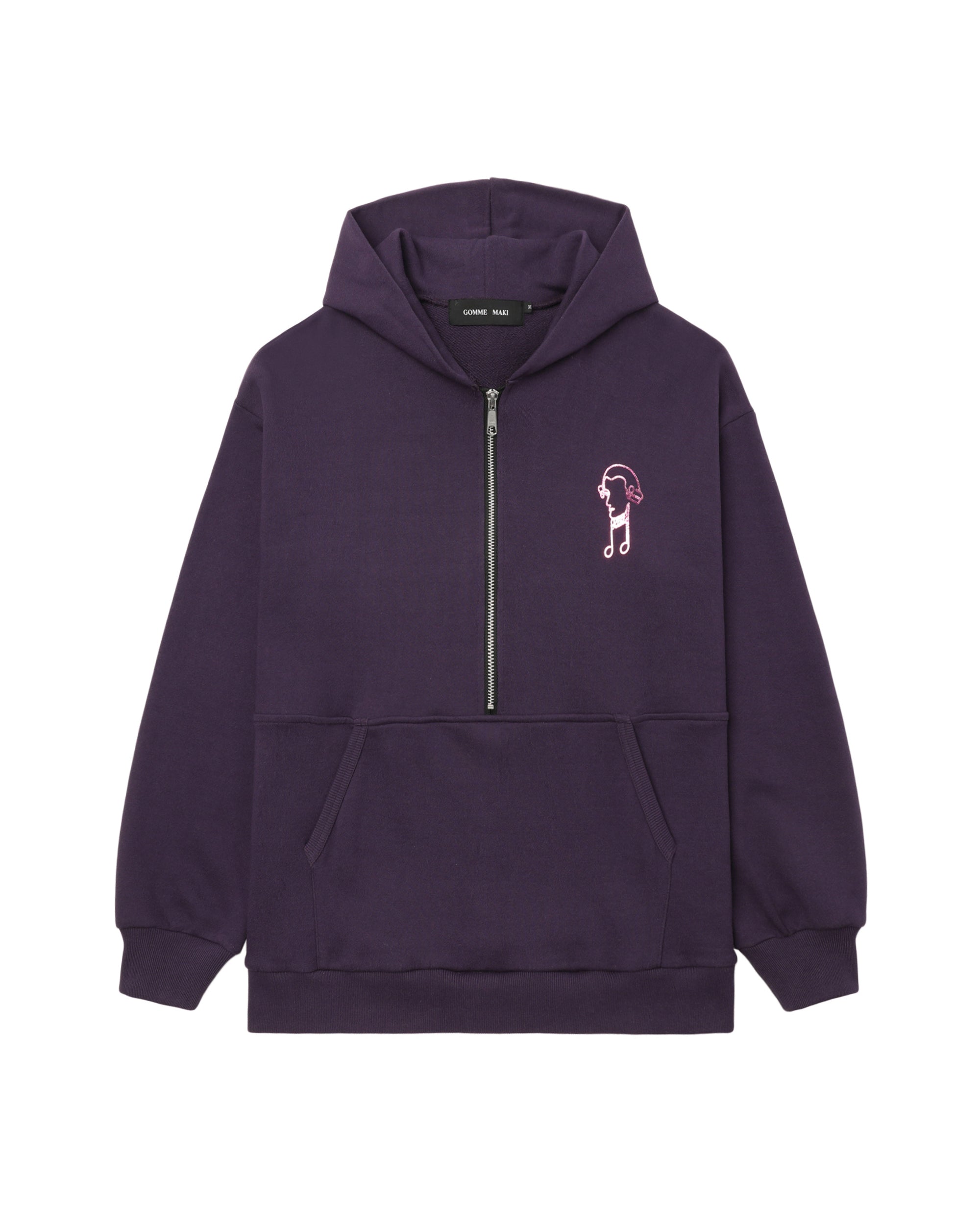 Half-zip hoodie
