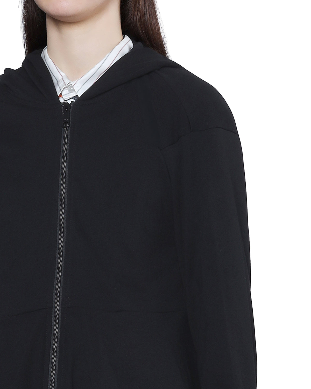 Zip-up hoodie