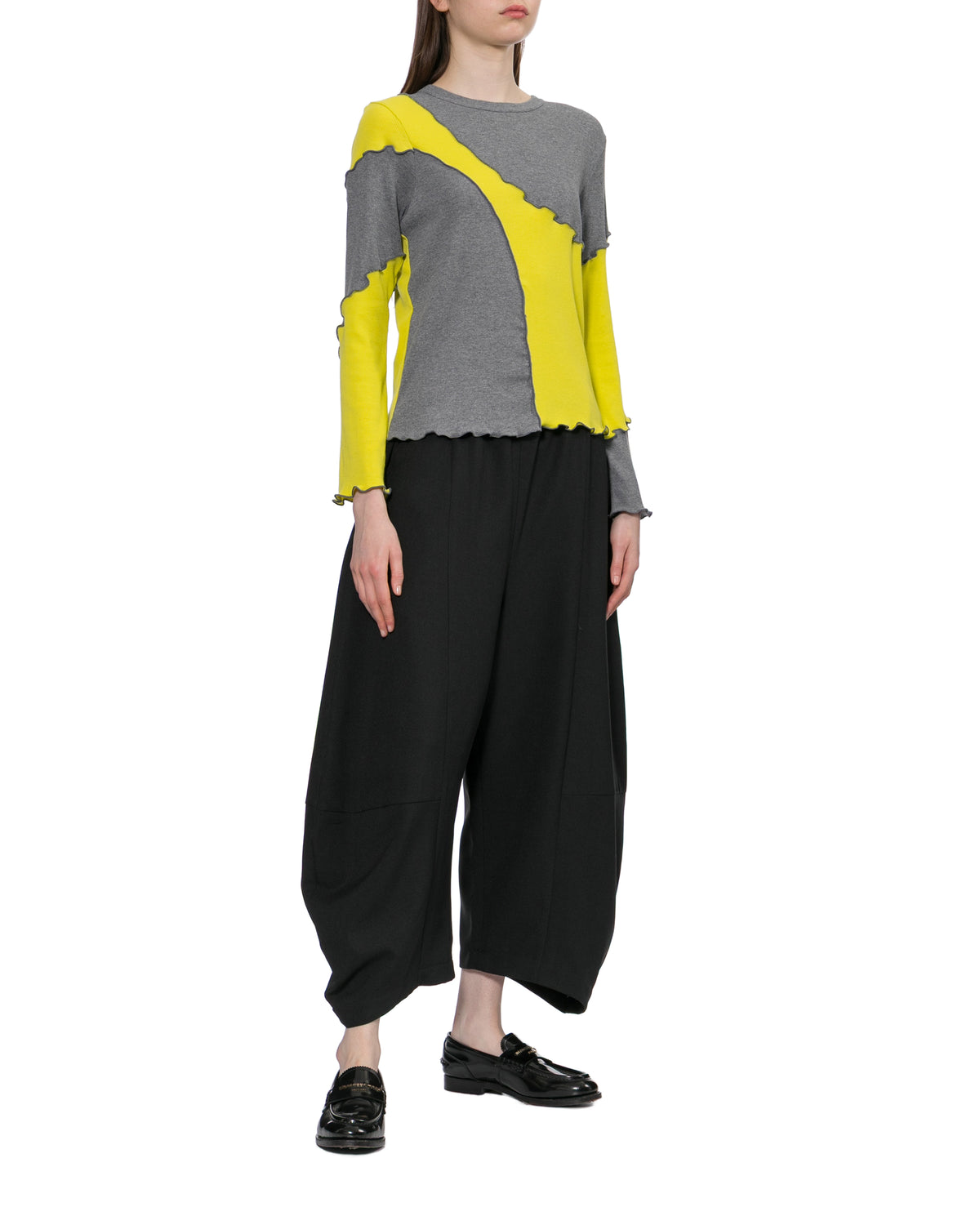 Patchwork knit