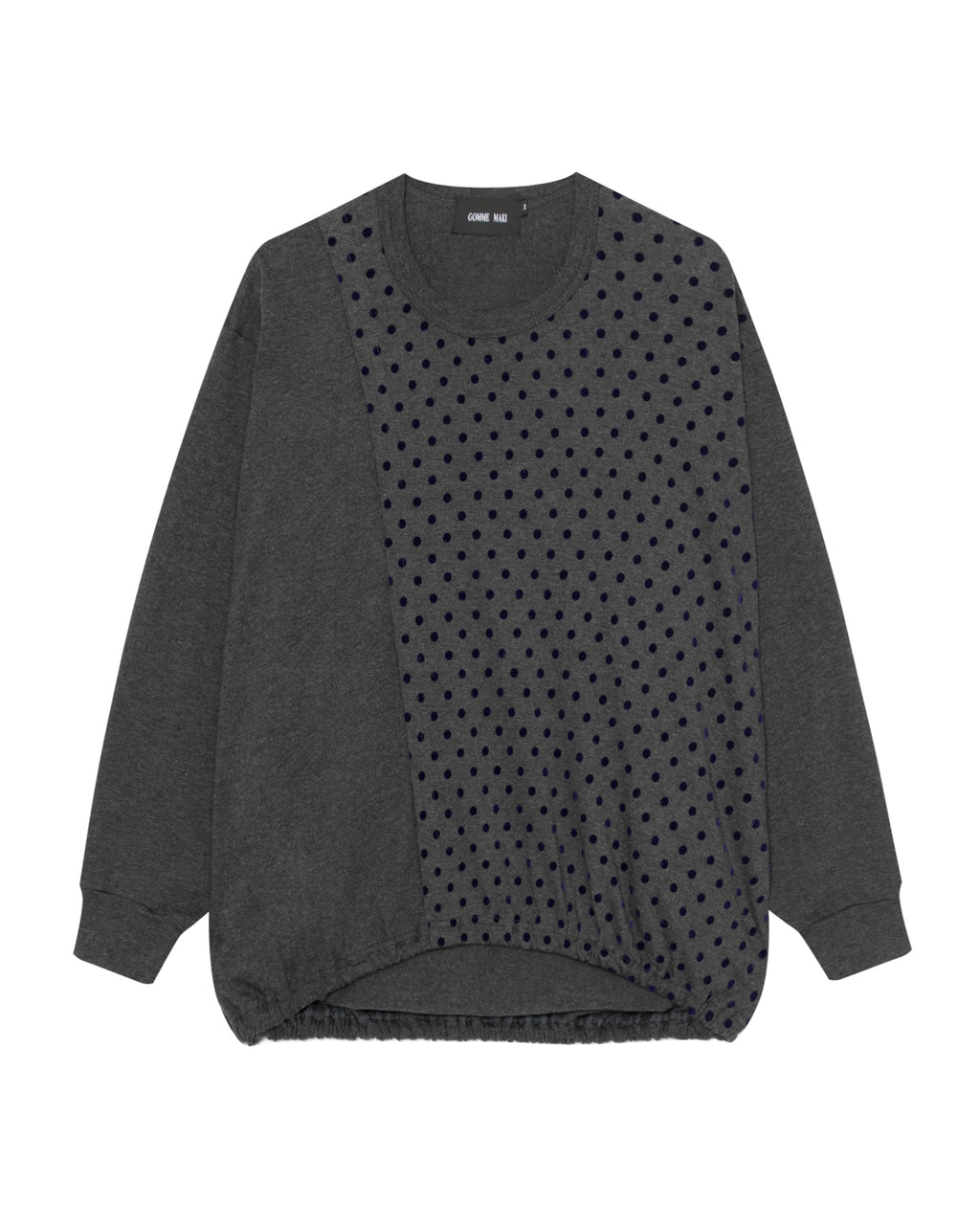 Polka dot panel top