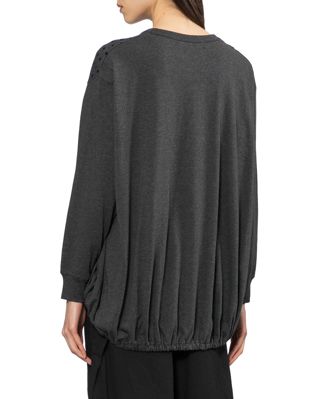 Polka dot panel top
