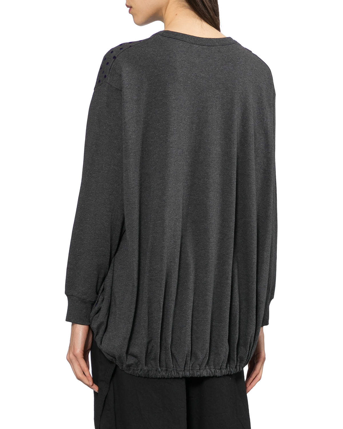 Polka dot panel top