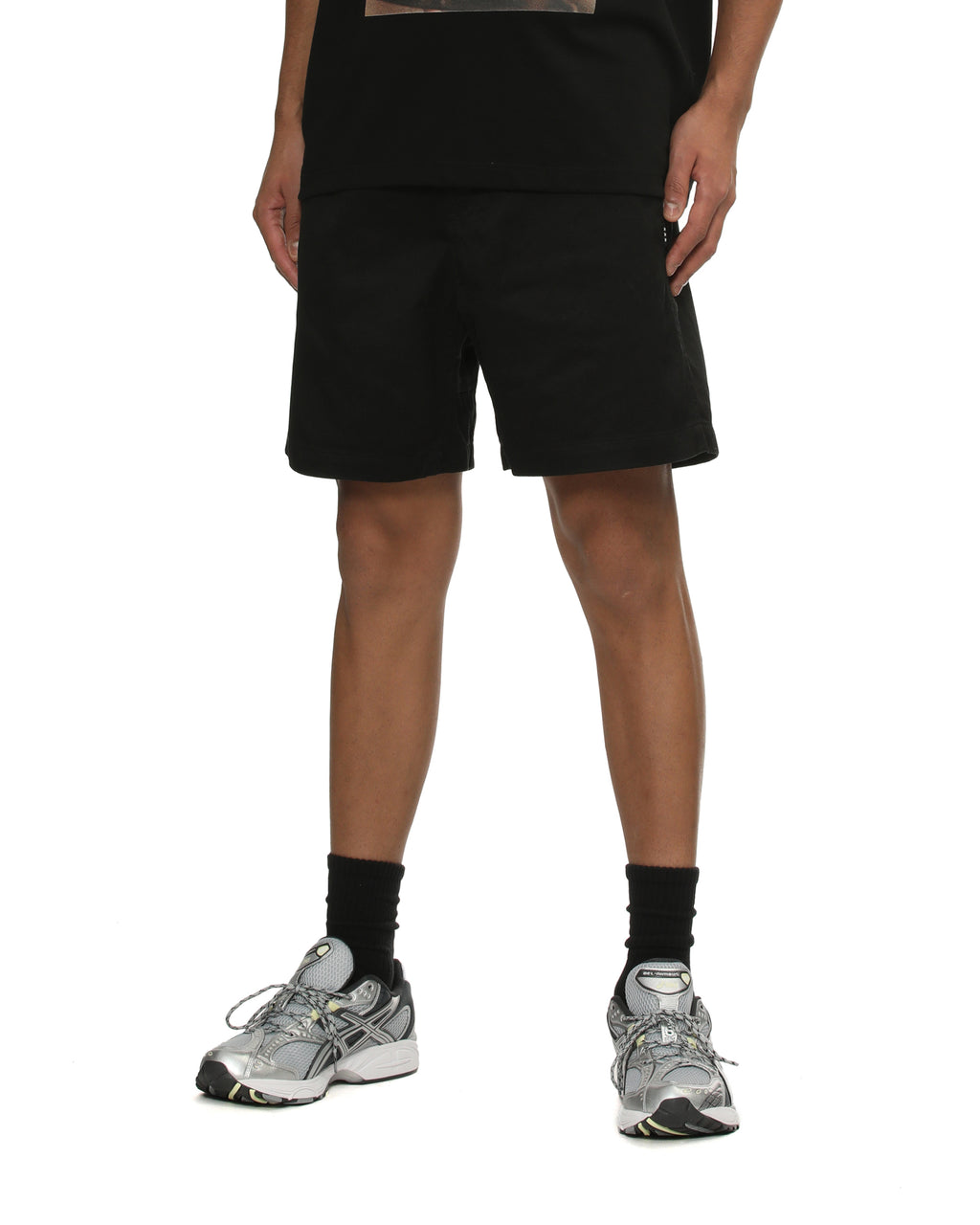 Belted shorts