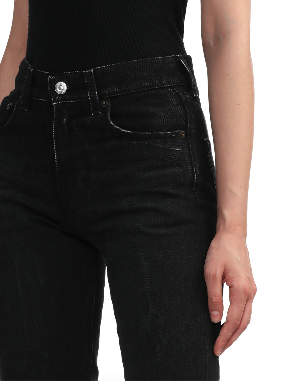 Straight leg jeans