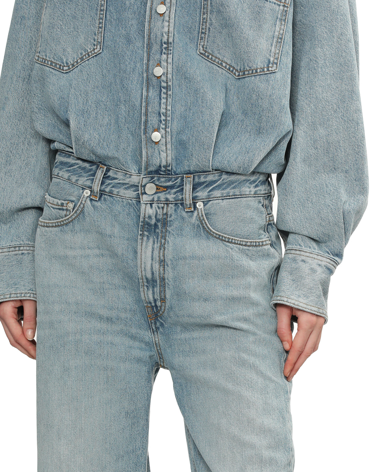 Denim jumpsuit