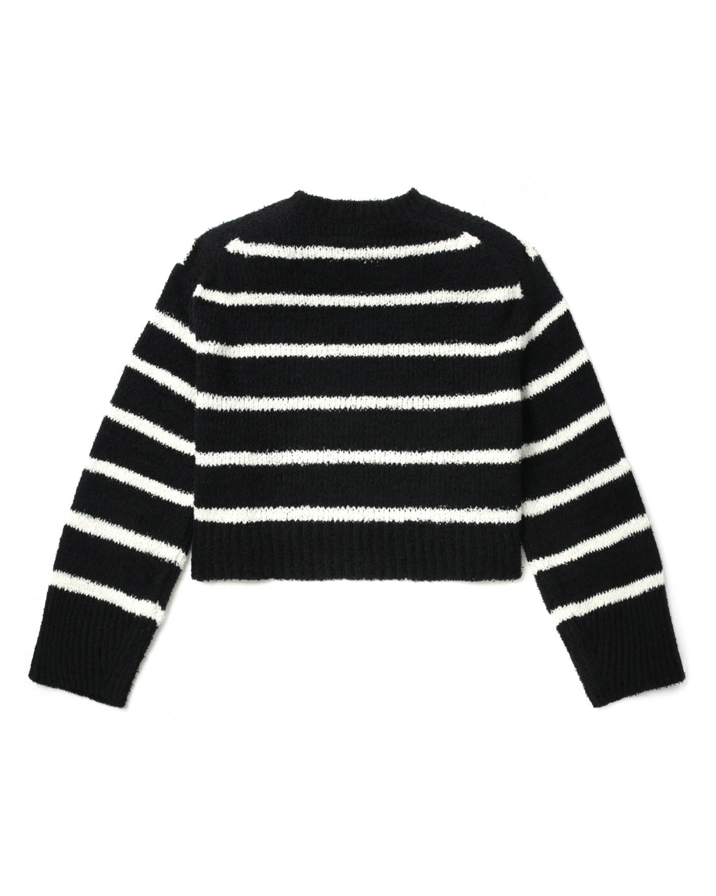 Striped knit sweater