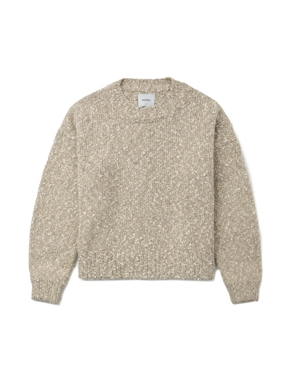 Knit crewneck sweater