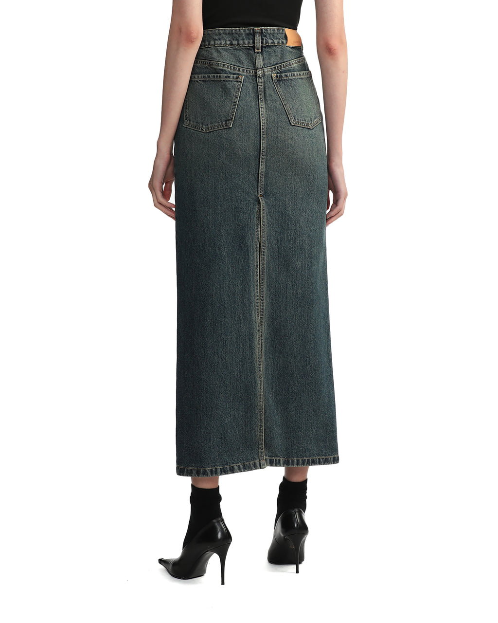 Pencil midi skirt