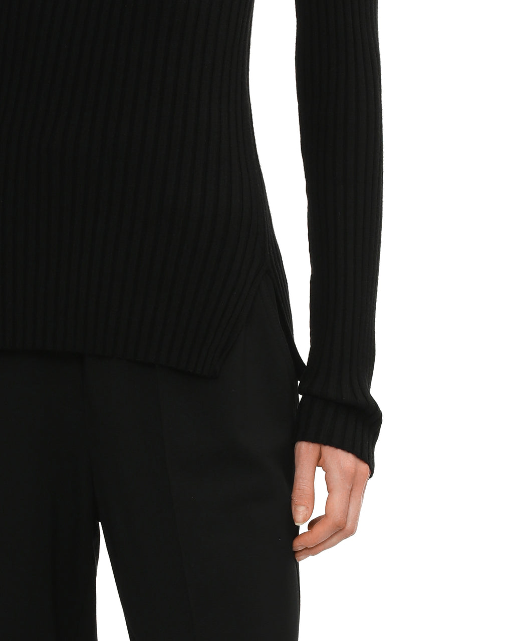 Ribbed sweater