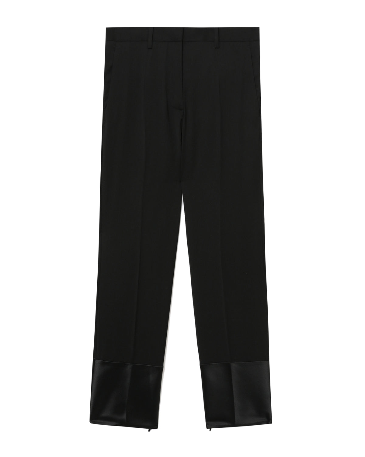 Slim fit tuxedo pants