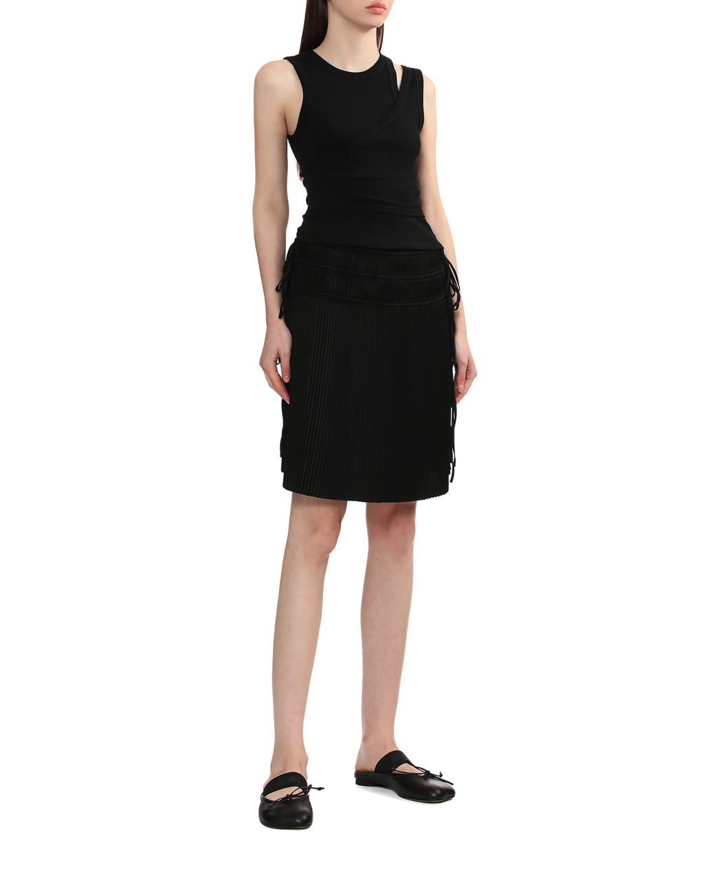 Pleated skirt