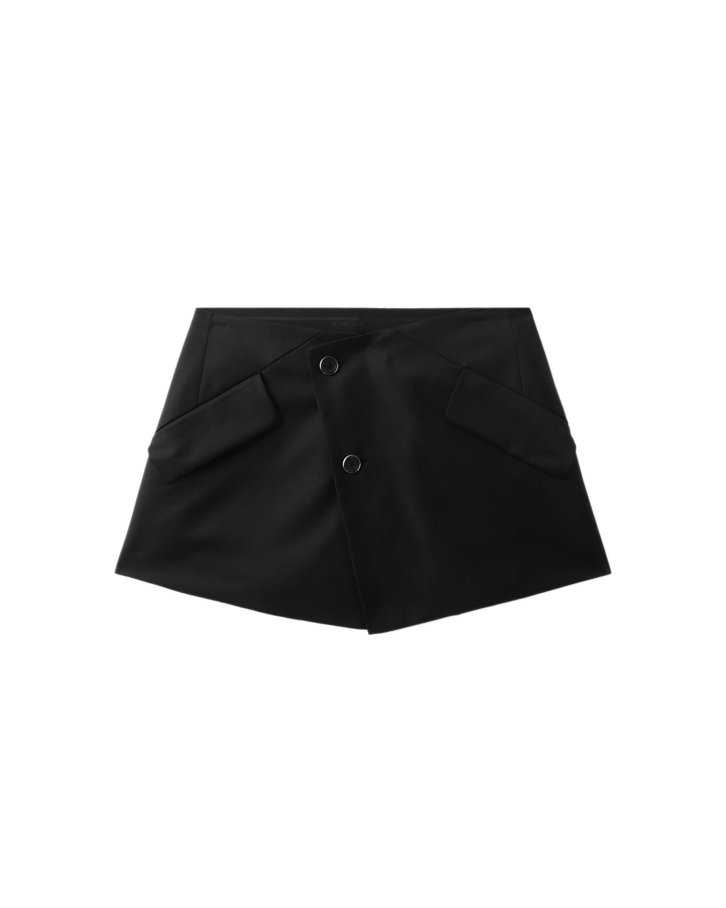 Layered wrap skort