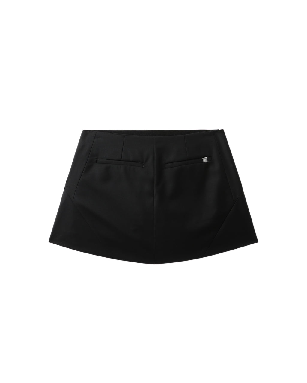 Layered wrap skort