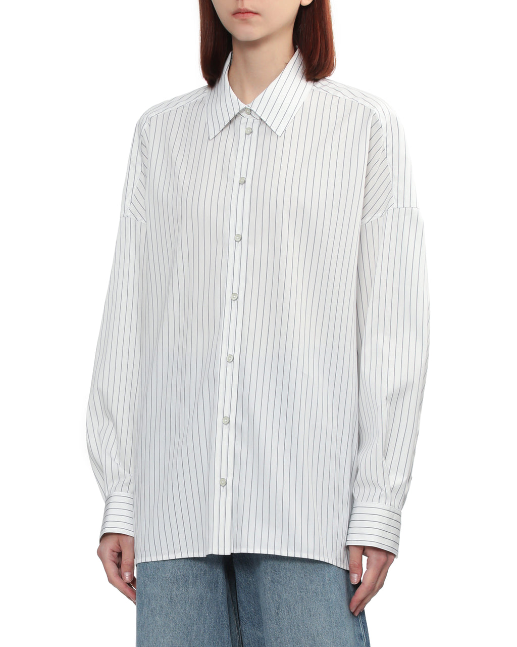 Placket cinch shirt