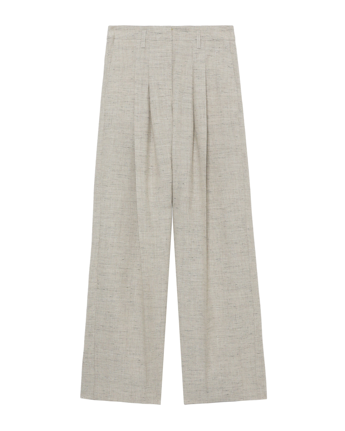 Pleated high waisted pants