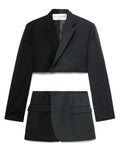 Two tone suit set