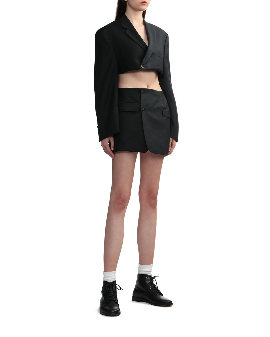 Two tone suit set