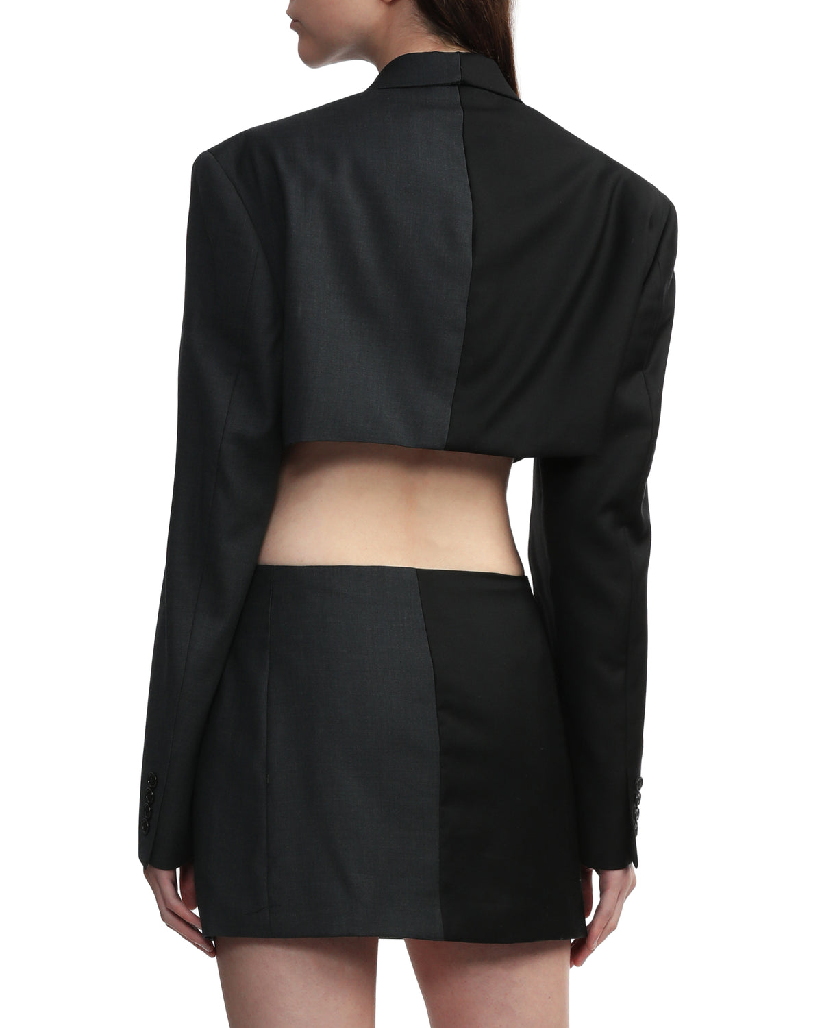Two tone suit set