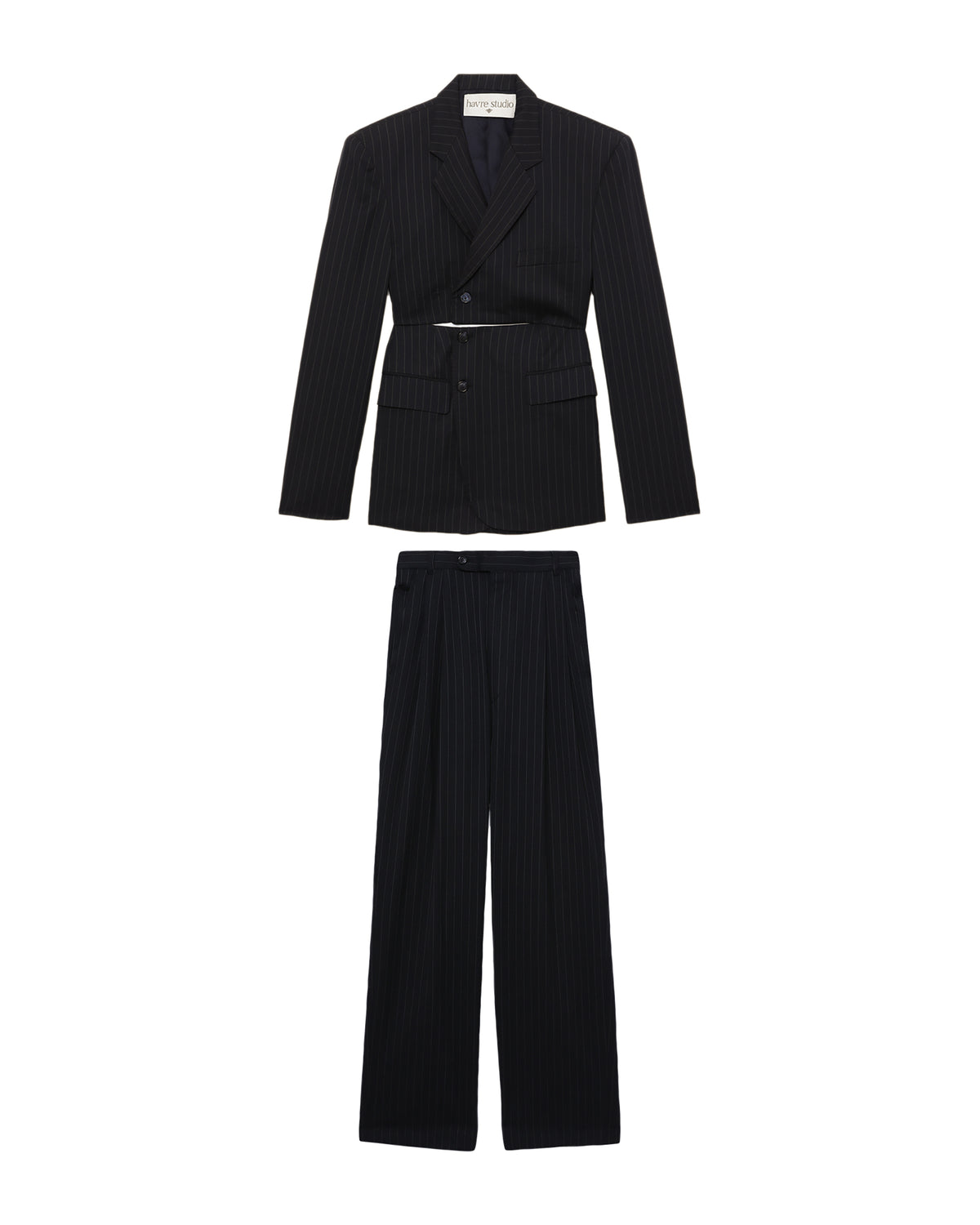 Pinstripe suit set