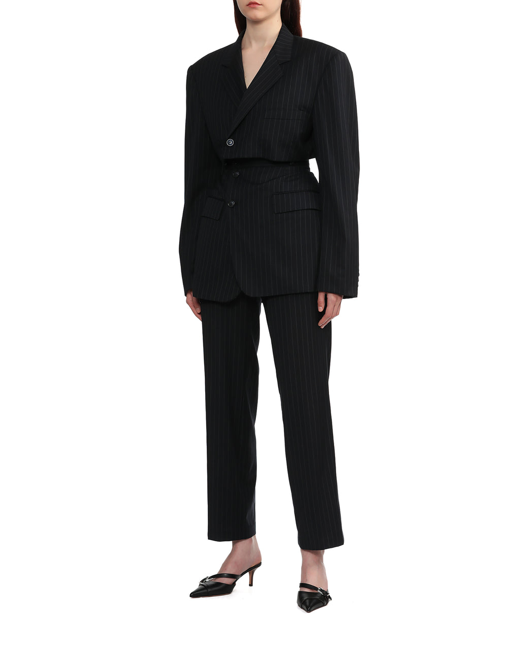 Pinstripe suit set