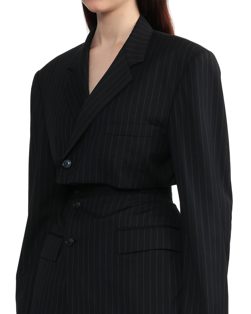 Pinstripe suit set