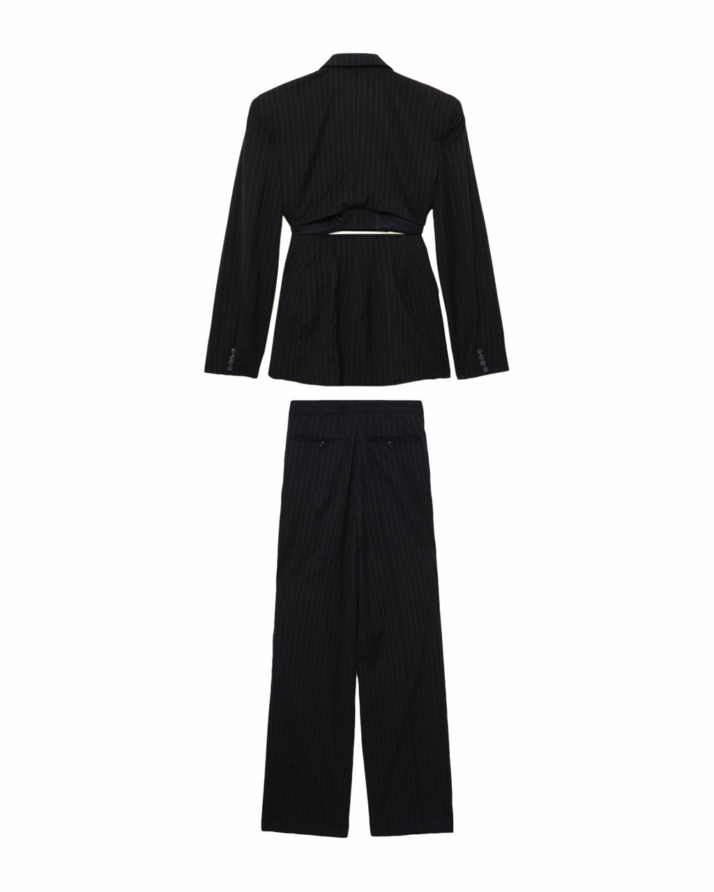 Pinstripe suit set