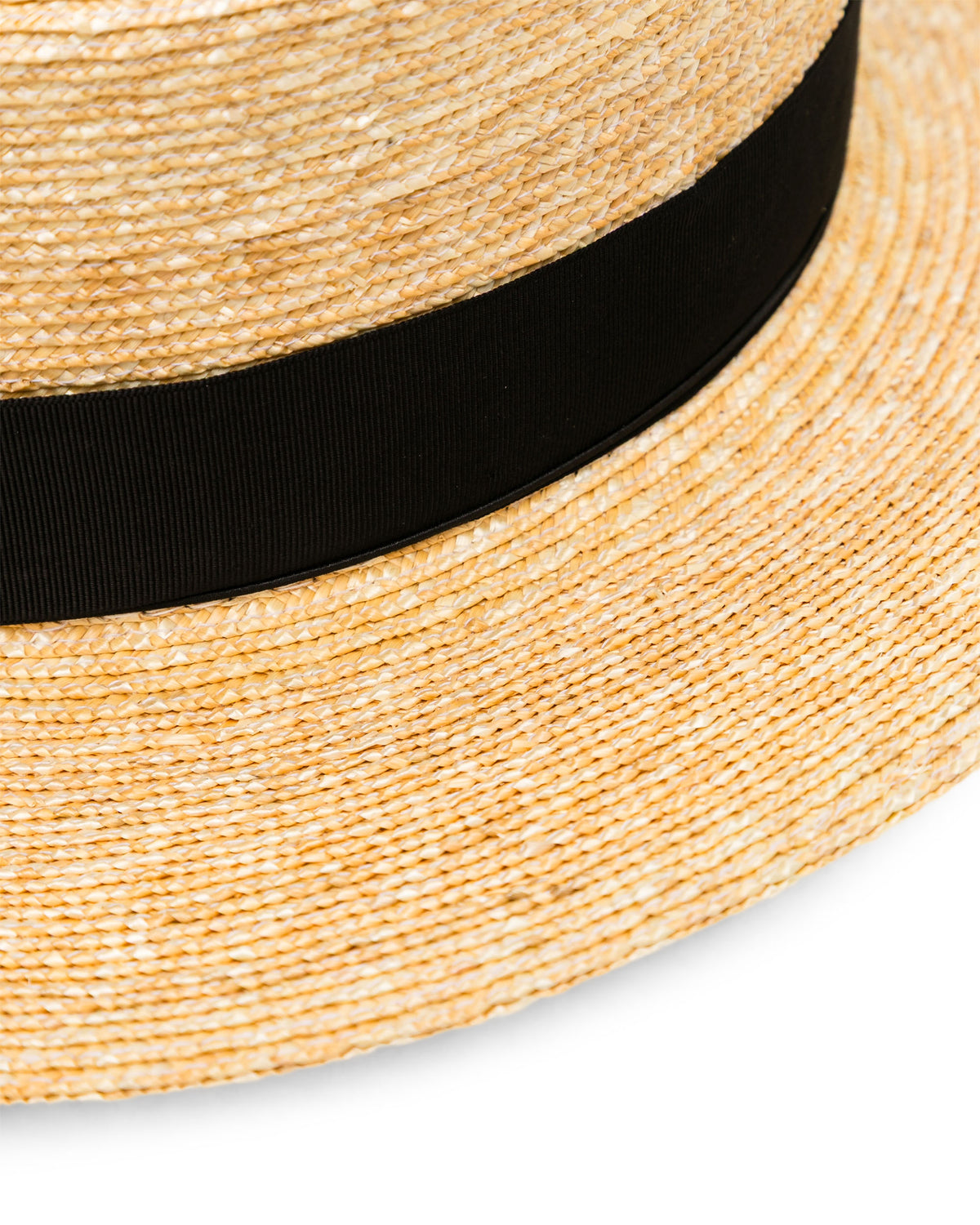 Ribbon straw hat