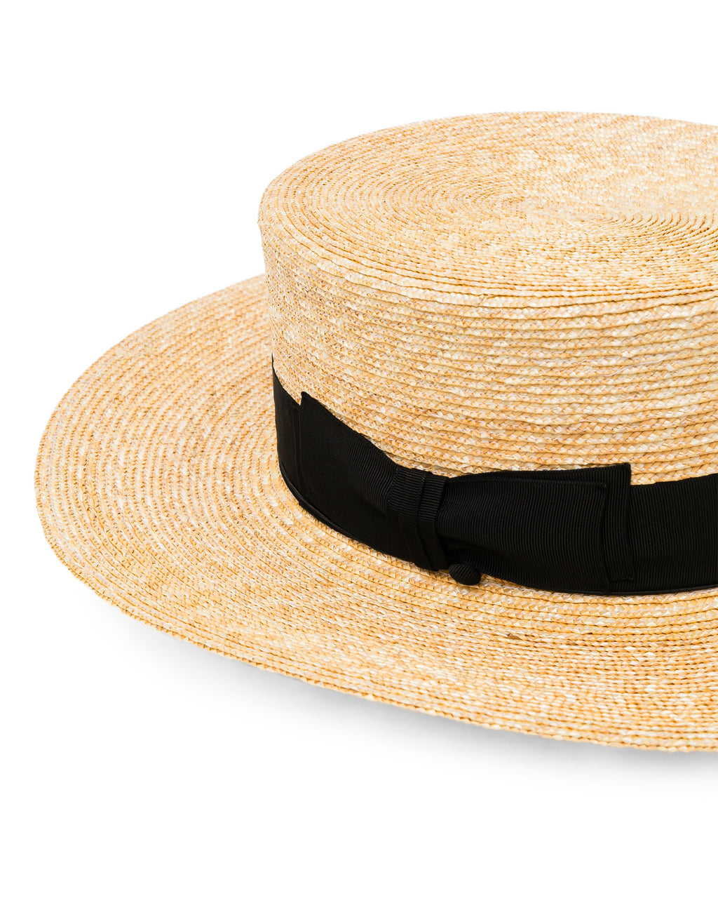 Ribbon straw hat